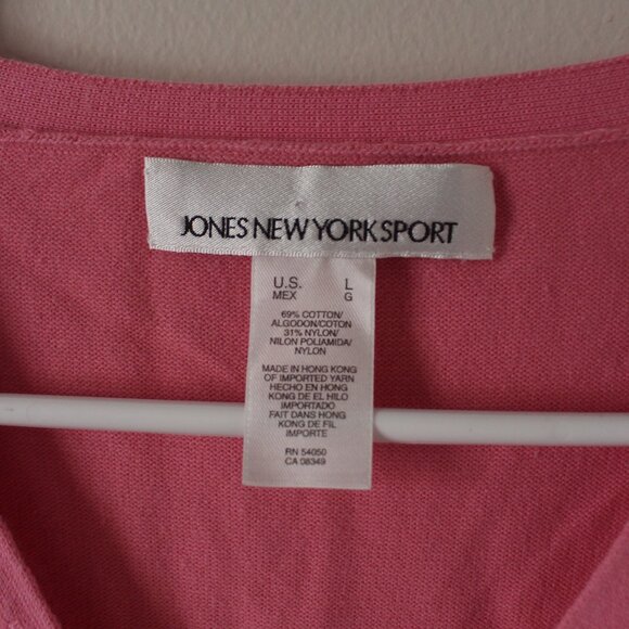 Jones New York Pink Cardigan - Picture 3 of 5